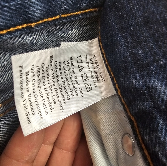 Jeans, women, denim, streetwear, classic, office, everlane, relax, short, mom - Picture 4 of 9